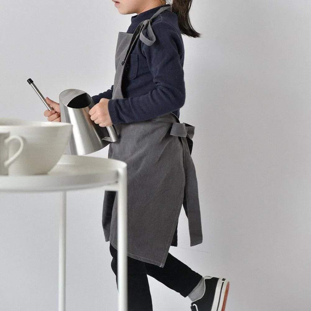 Japon style Takebashi tablier enfant coton et lin