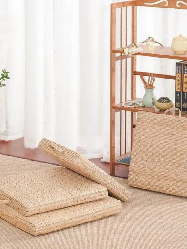 Japon style heiho coussin japonais carré zen