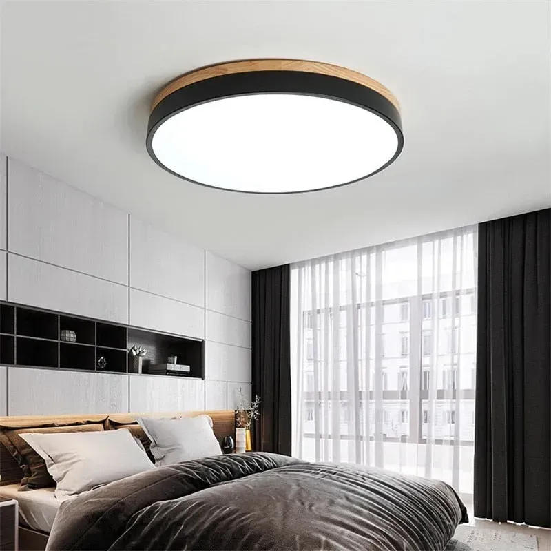Japon style plafonnier rond