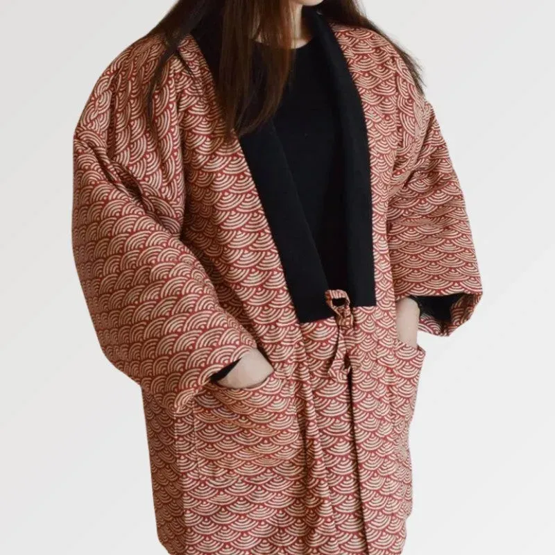 Japon style Aïmi veste kimono matelassée femme