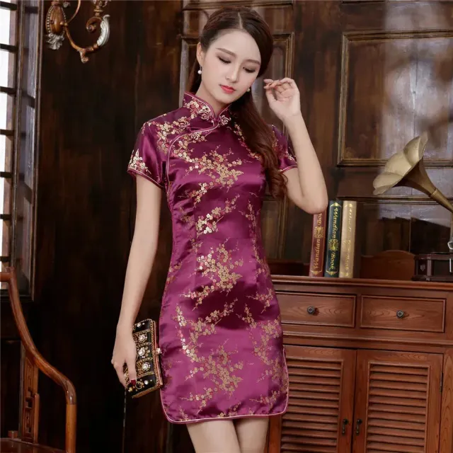 Japon style Robe Japonaise Courte robe motifs japonais