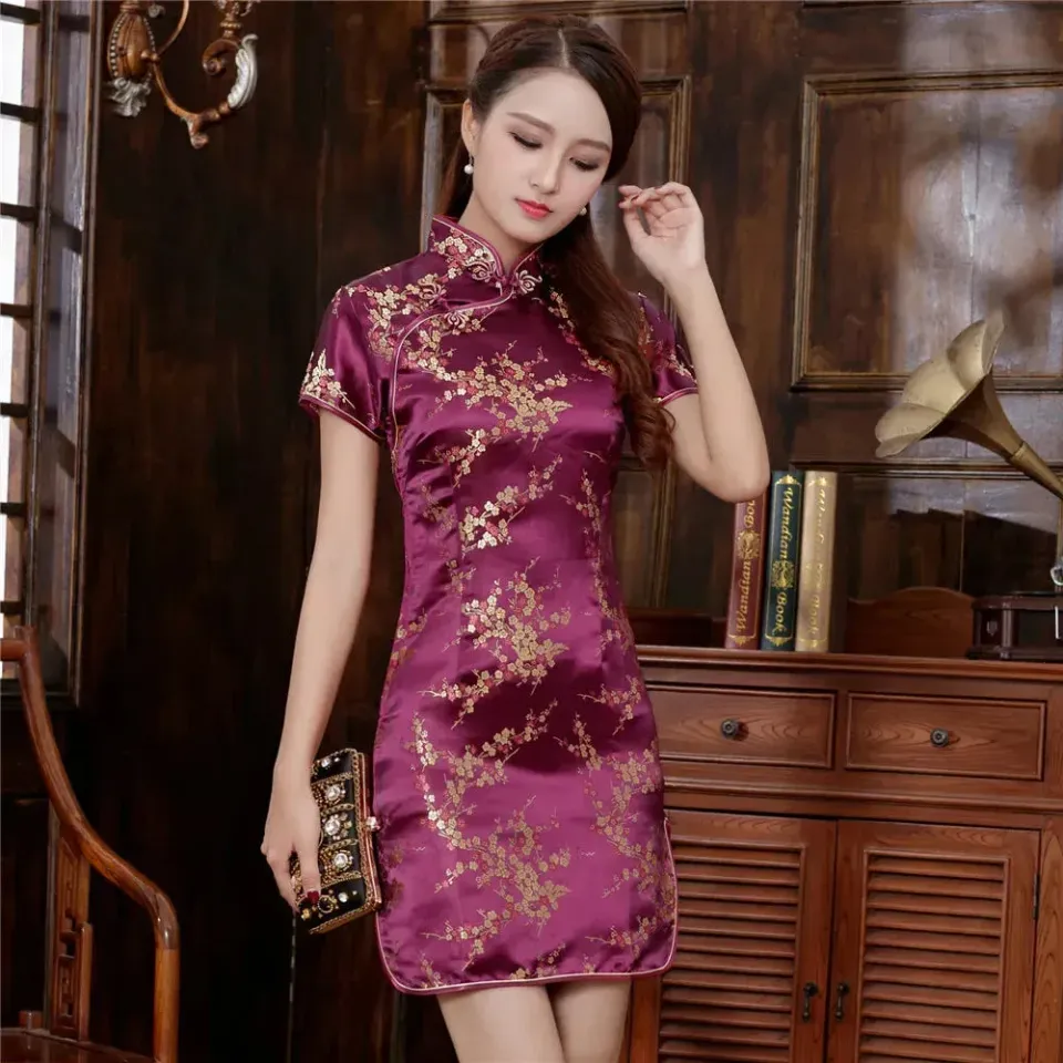 Japon style Robe Japonaise Courte robe motifs japonais