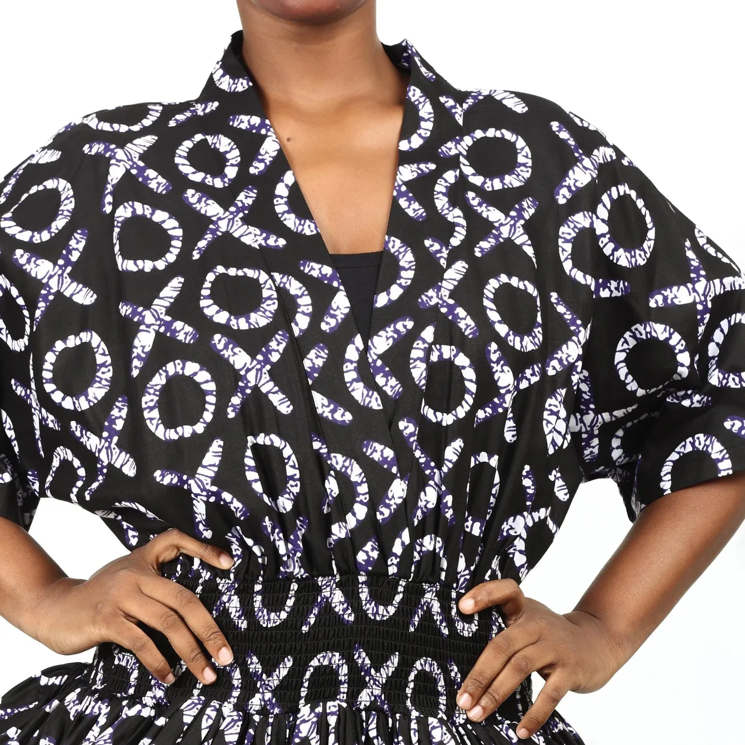 KAVAZI Ankara Balloon Dress robe ballon
