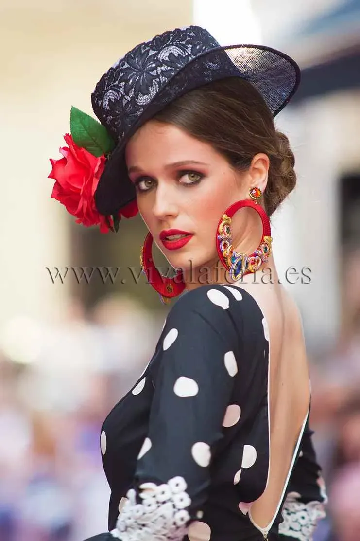 VIVA LA FERIA-MODA FLAMENCA ARO XL boucles d’oreilles flamenca