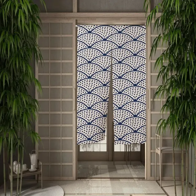 Japon style Shima noren japonais rideau traditionnel