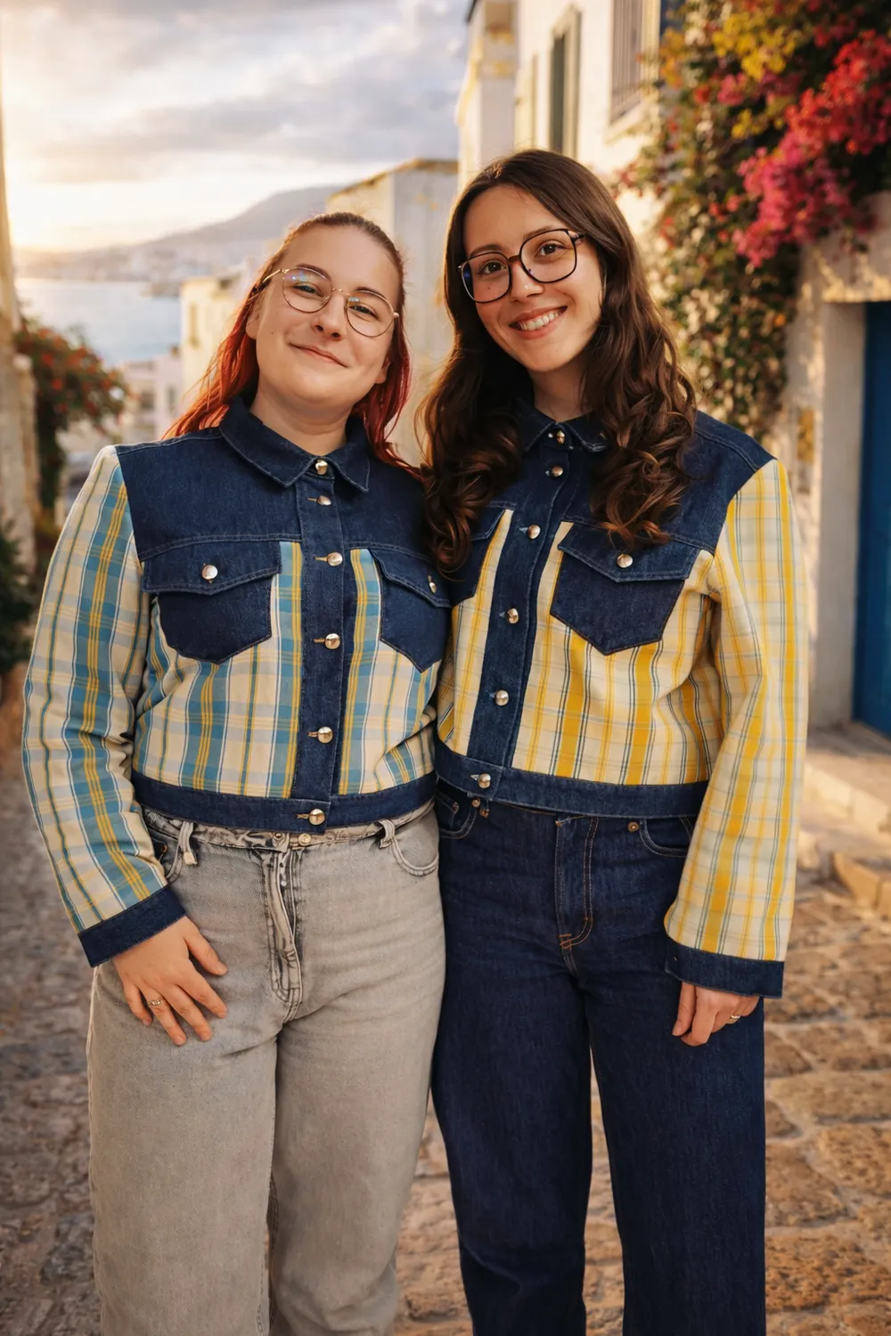 Geht's In Friskele blouson kelsch rose jean