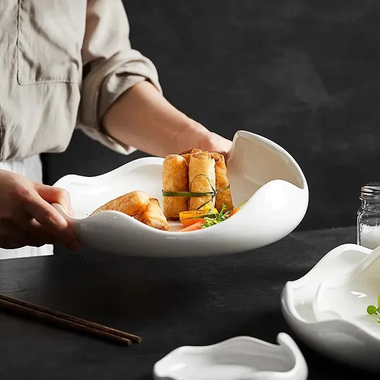 Japon style Hosi assiette irrégulière créative