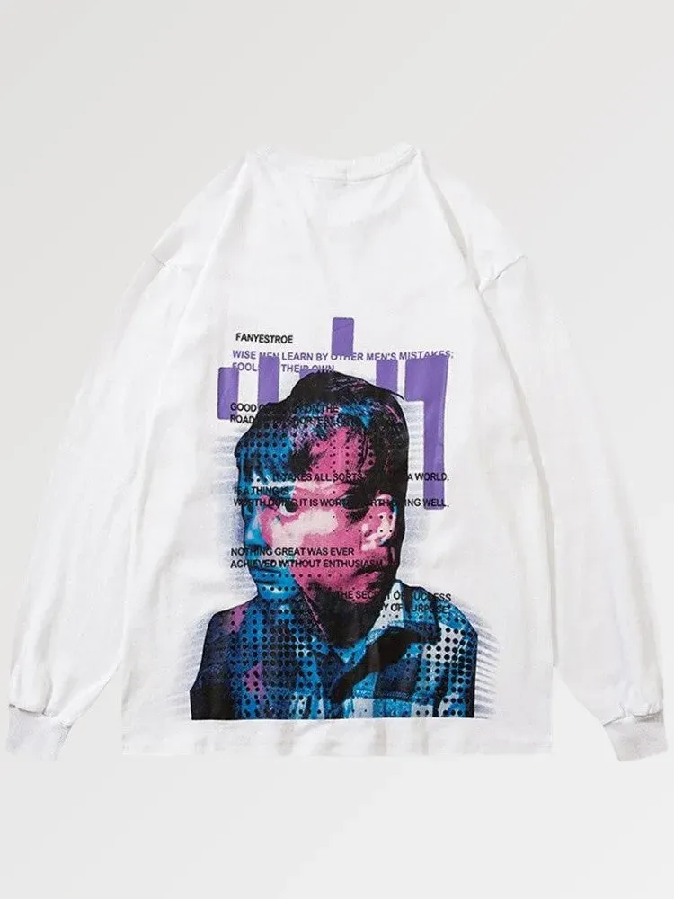 Japon style Nerdz sweat cyberpunk oversize