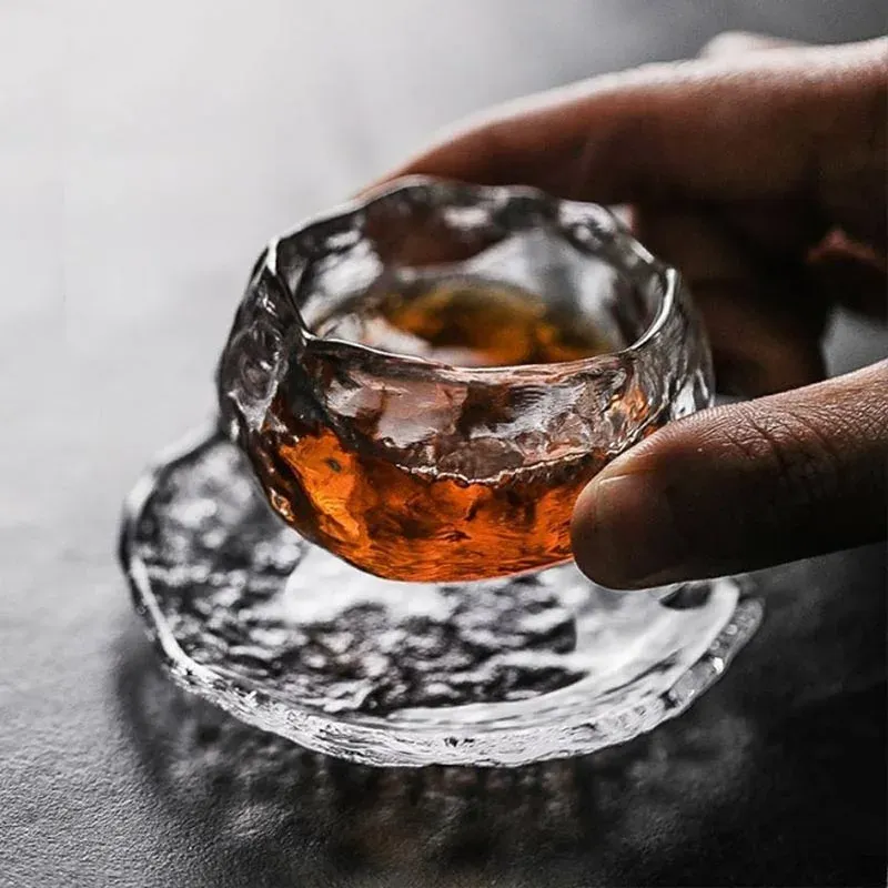 Japon style Verre Saké Japonais verre lotus