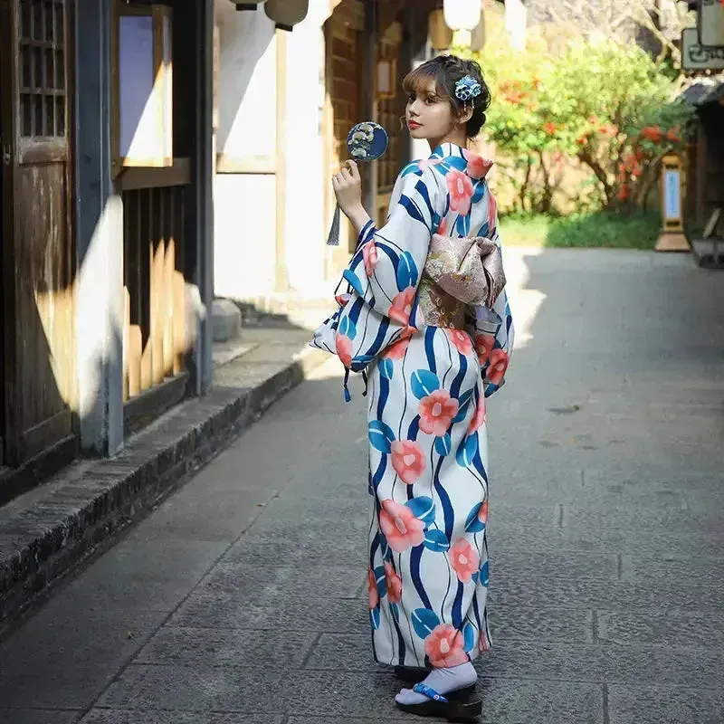 Japon style shigeko kimono yukata femme sakura