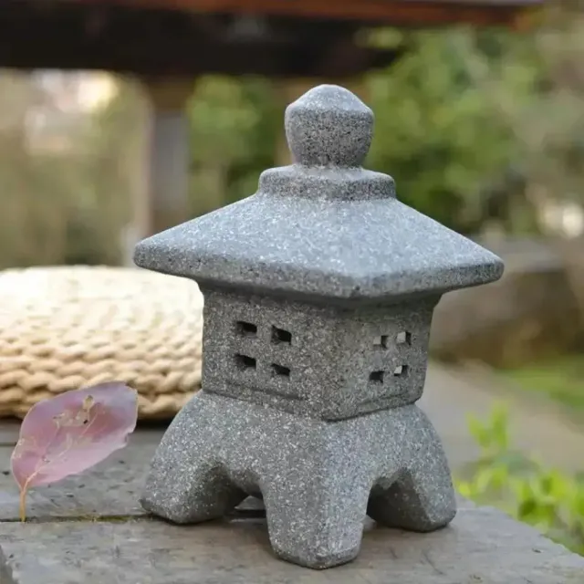Japon style Kiya lanterne japonaise de jardin en pierre