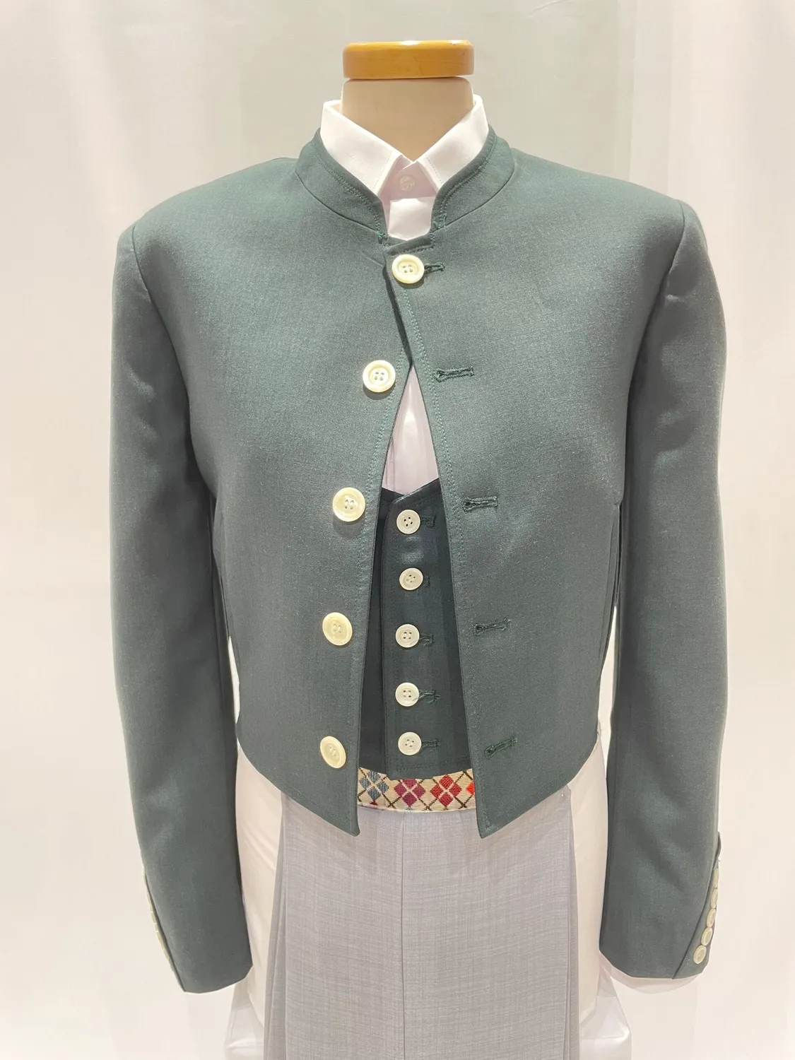 Viva La Feria Campero costume court vert