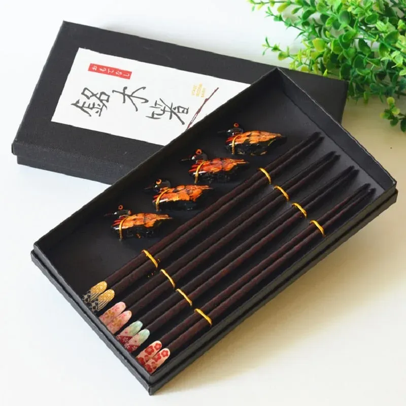 Japon style Coffret Baguette Japonaise baguettes bois