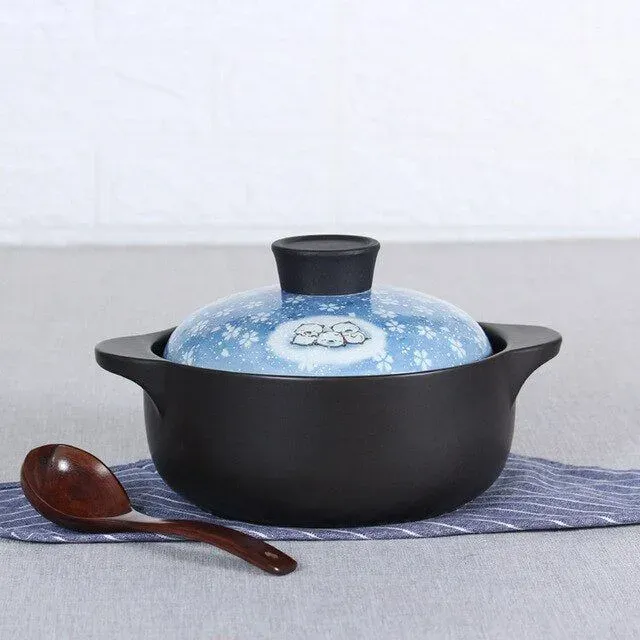 Japon style Komakai casserole céramique mijotés