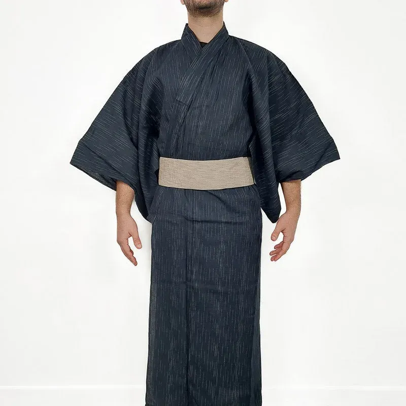Japon style Yukata Homme Traditionnel kimono coton