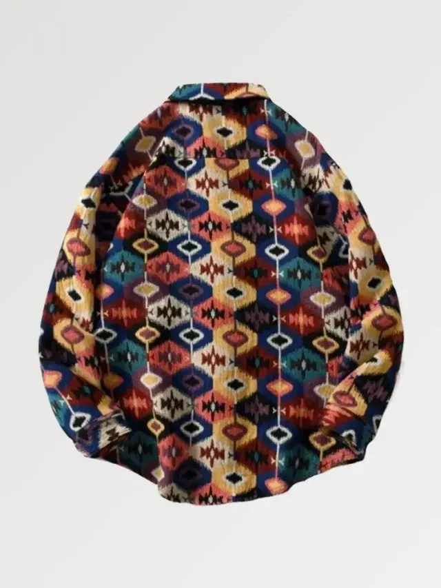 Japon style Chemise Flanelle Matelassée ‘miyama’