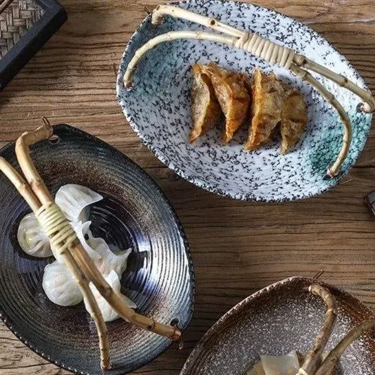 Japon style Yemon assiette céramique