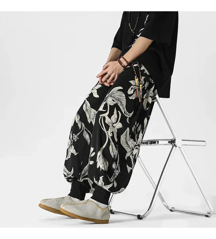 Japon style Pantalon Nikka pantalon japonais ample