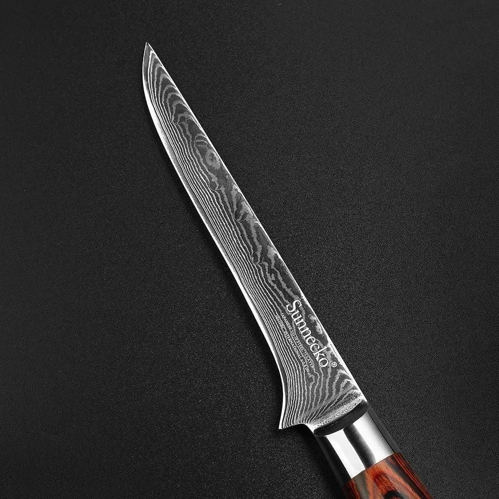 Japon style Damascus Shunbetsu couteau cuisine