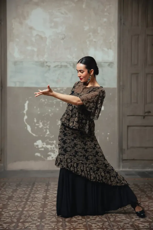 Viva la Feria Vita surjupe tulle imprimé adulte