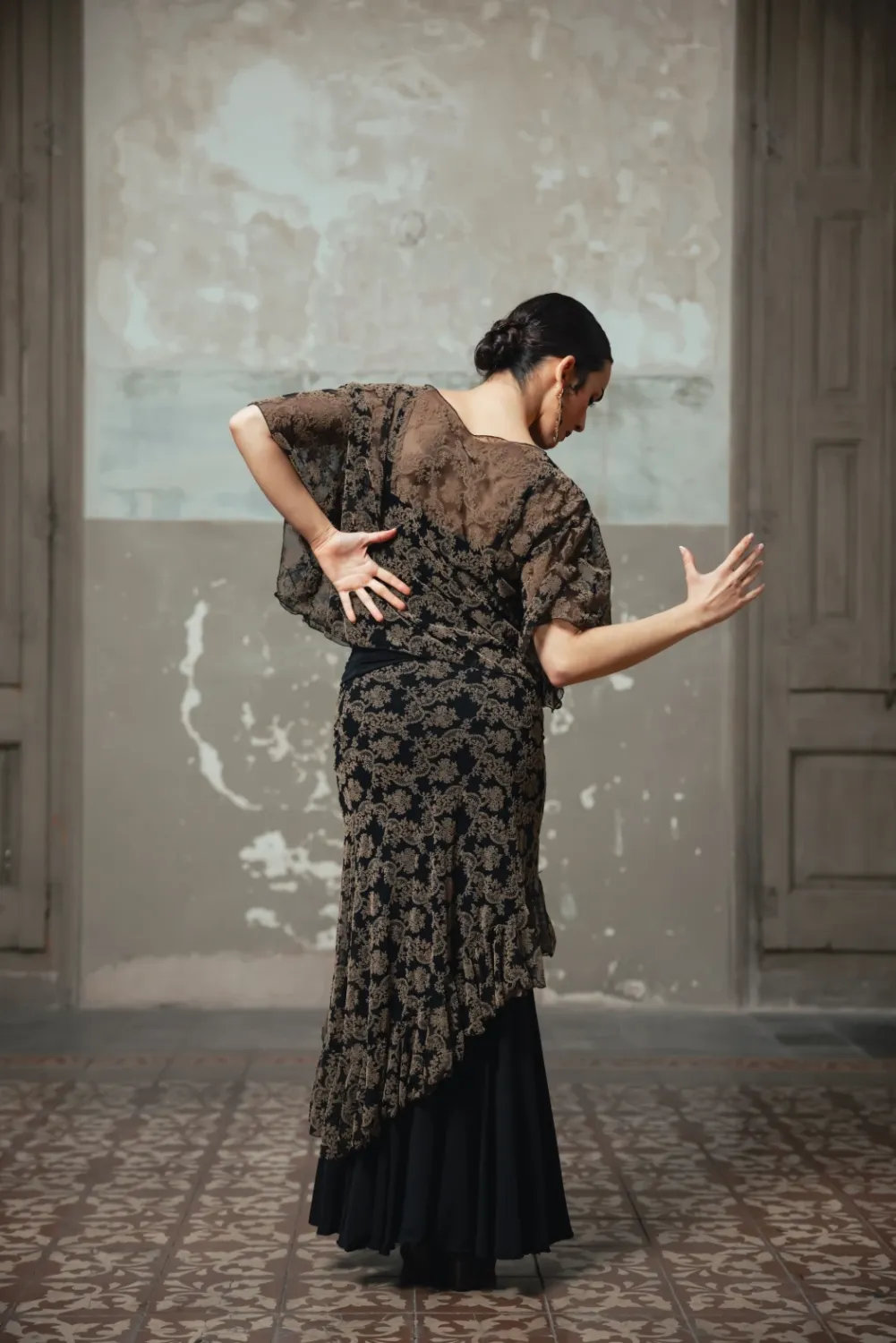 Viva la Feria Vita surjupe tulle imprimé adulte