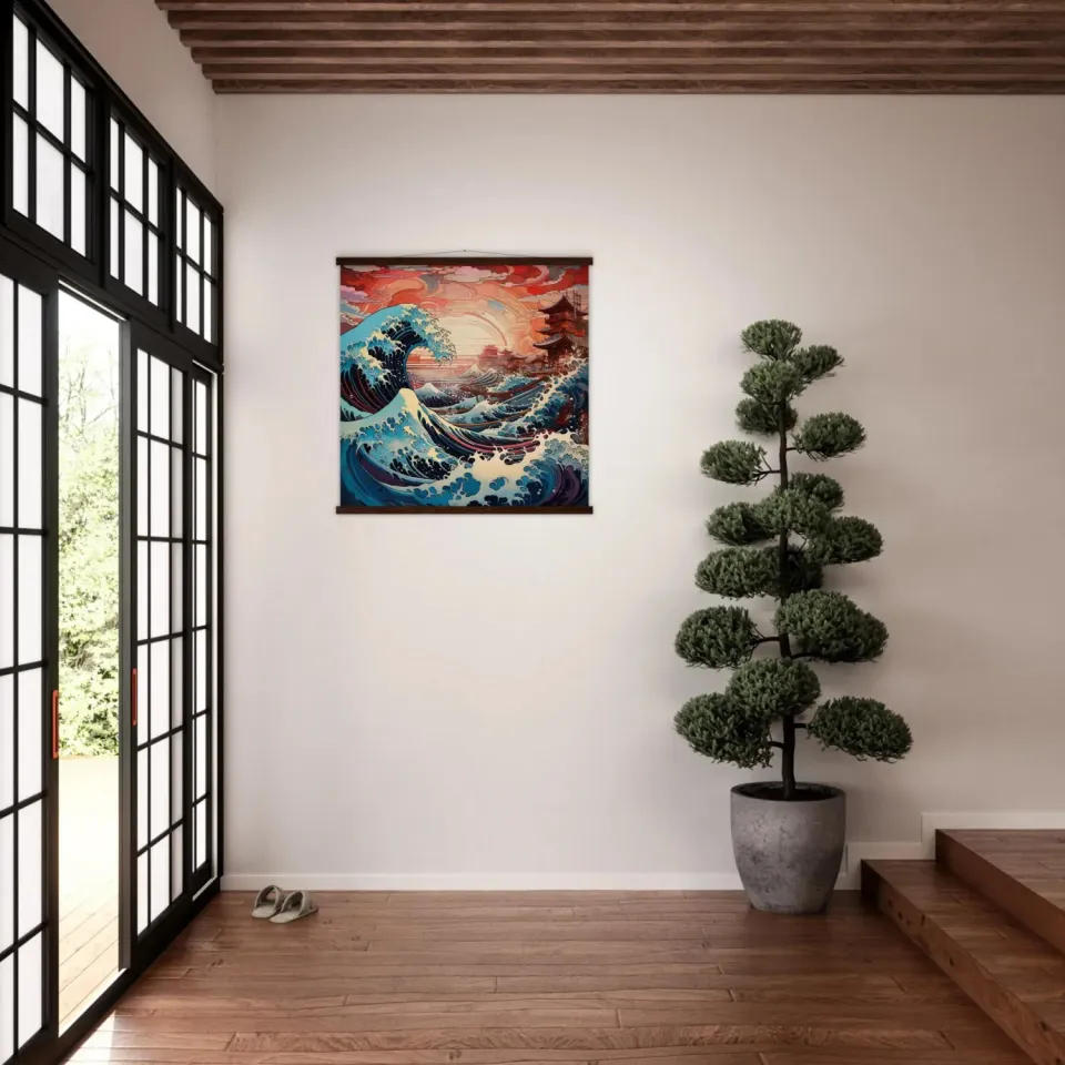 Japon style Tableau Japonais Utawaro tableau mural