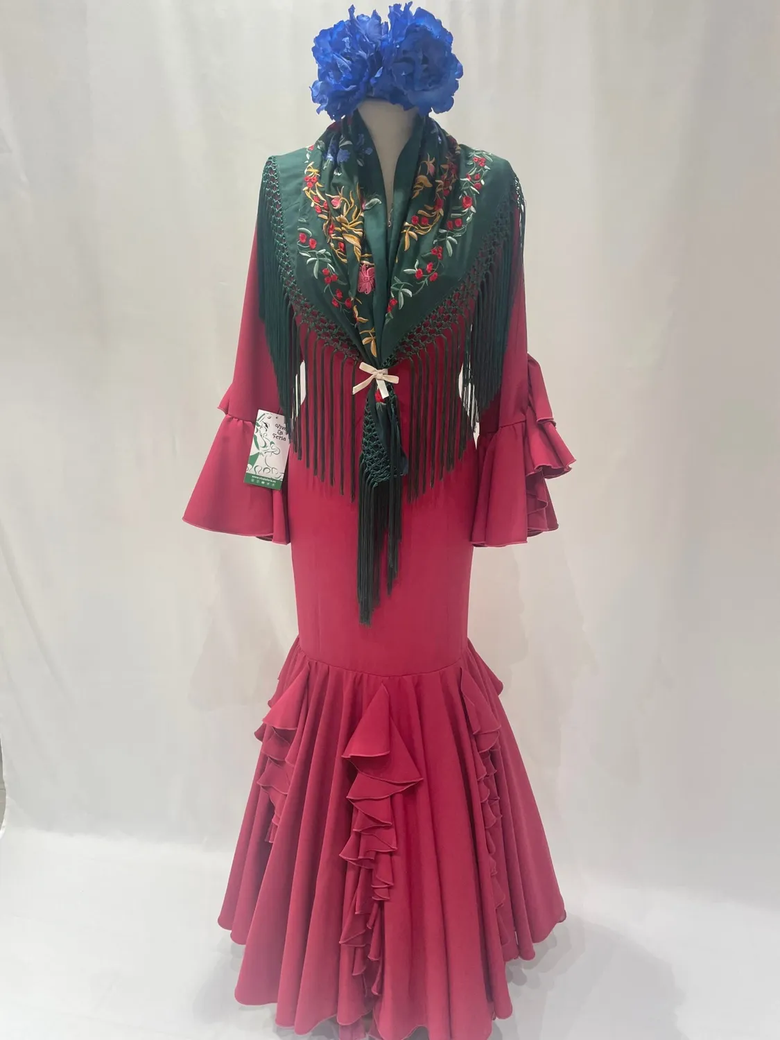 Viva La Feria Sendero robe flamenca tissu bielastique