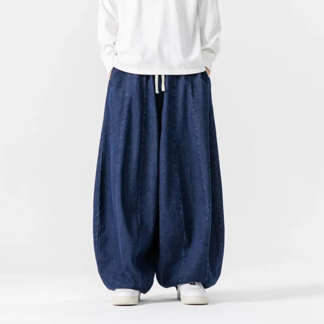 Japon style Ritsu pantalon denim