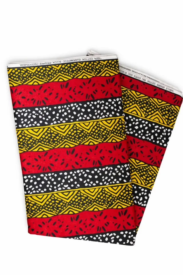 KAVAZI FB-27 tissu coton 6 yards traditionnel
