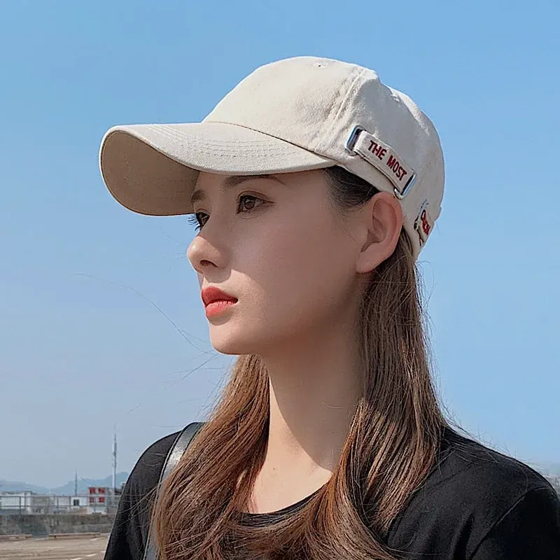 Japon style Streetwear casquette femme respirante