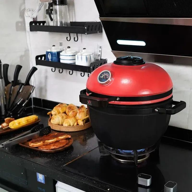Japon style Aki kamado grill céramique intérieur