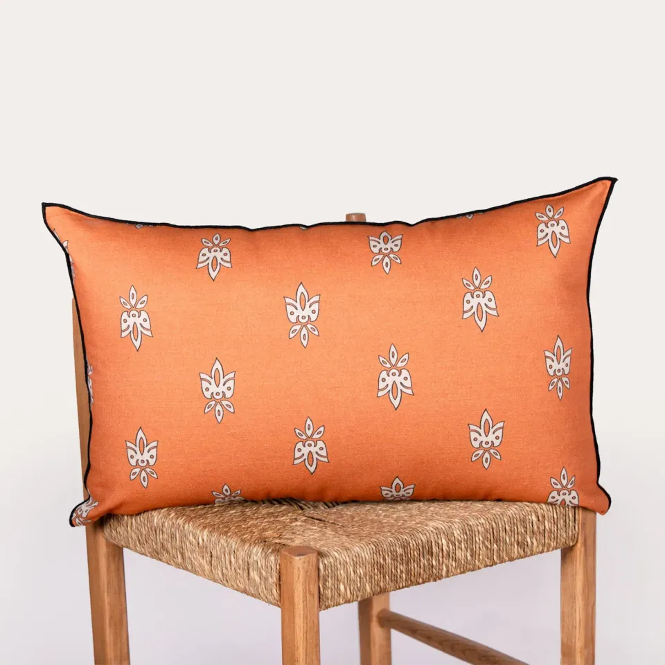 Mistral Mosca Géant coussin lin coton