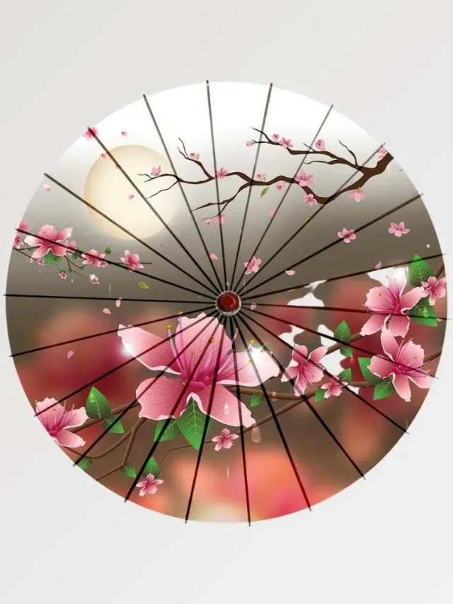Japon style Mini Ombrelle Japonaise chisana compacte