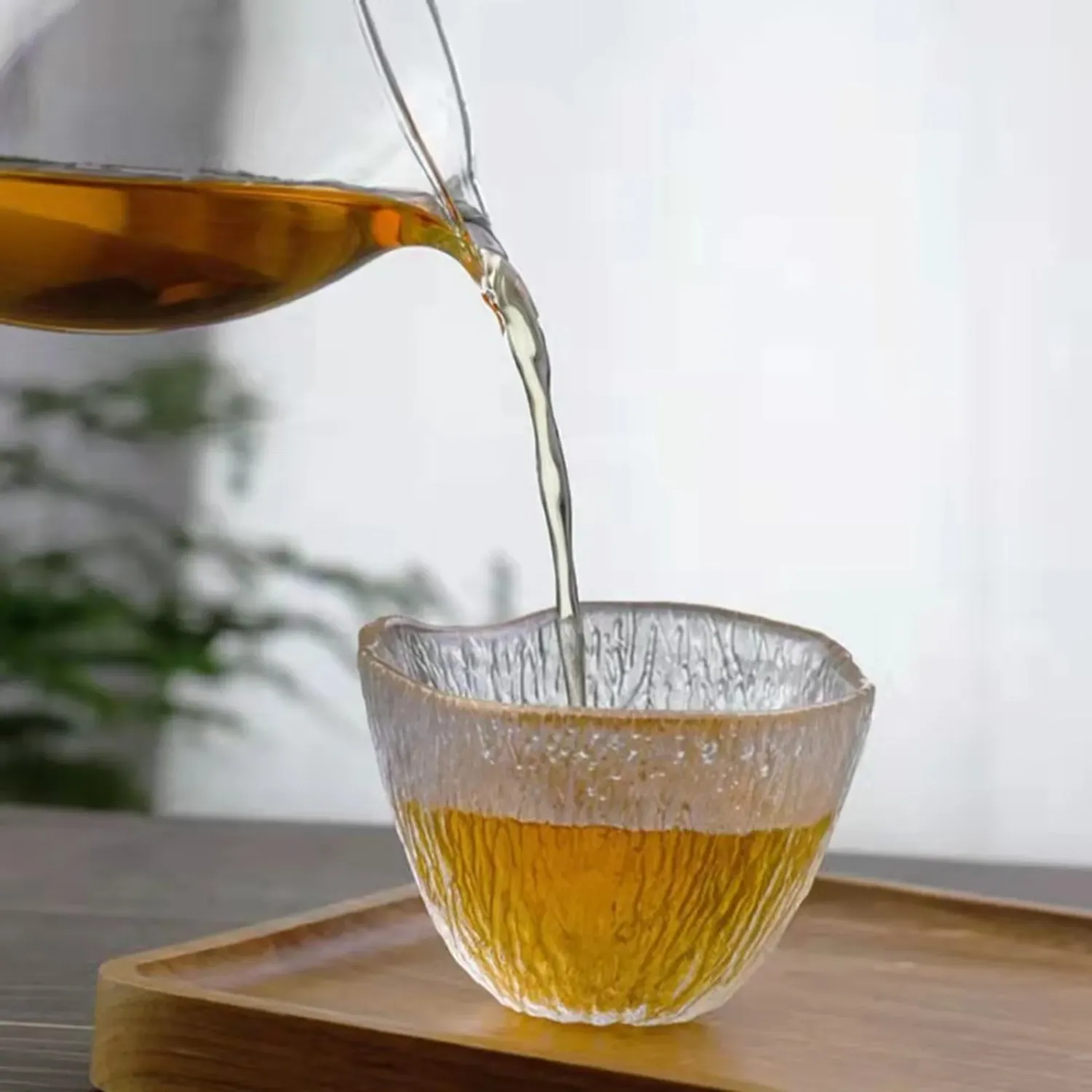 Japon style verre à saké japonais forme nénuphar