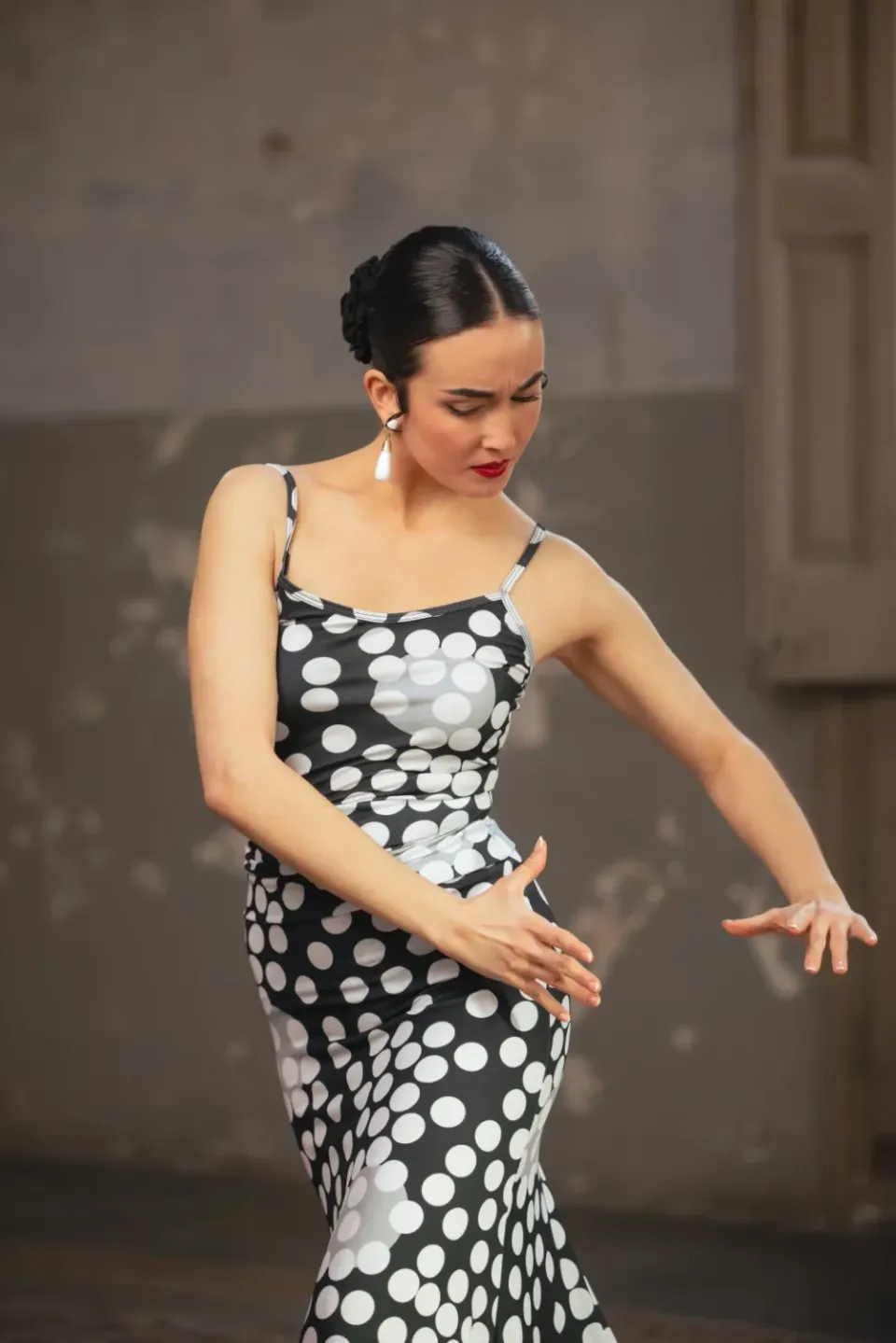 VIVA LA FERIA Vogorno top flamenco imprimé adulte