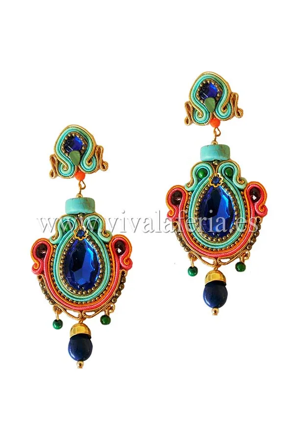 Candela de Reina Diana boucles flamenco artisanales