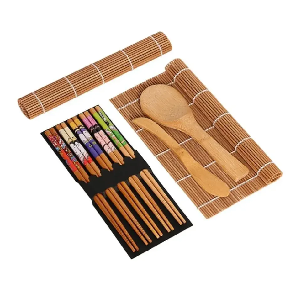 Japon style Sushi Roller Kit Hokkaido kit à sushi bambou