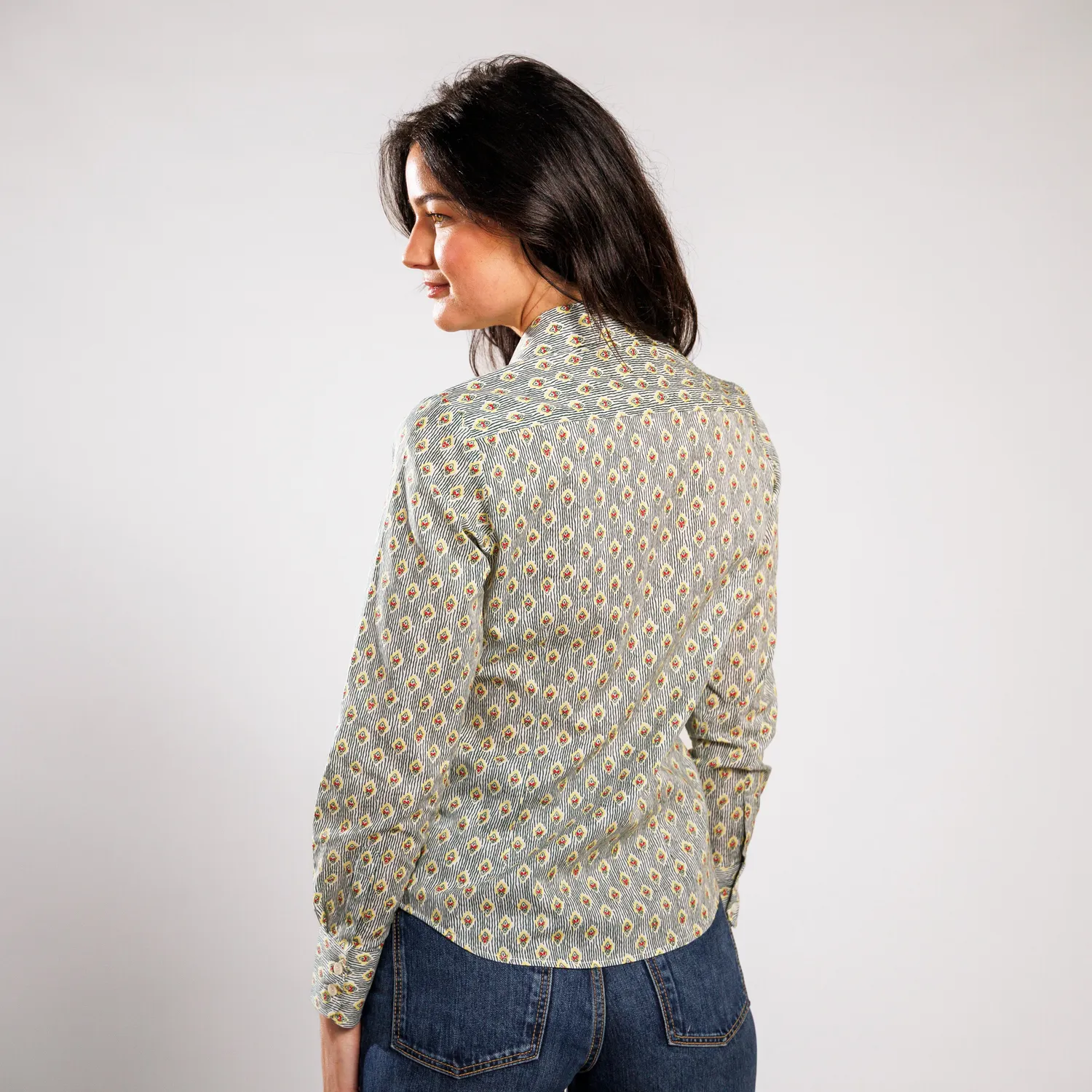 Mistral Camiso Calisson Rayé chemisier voile coton