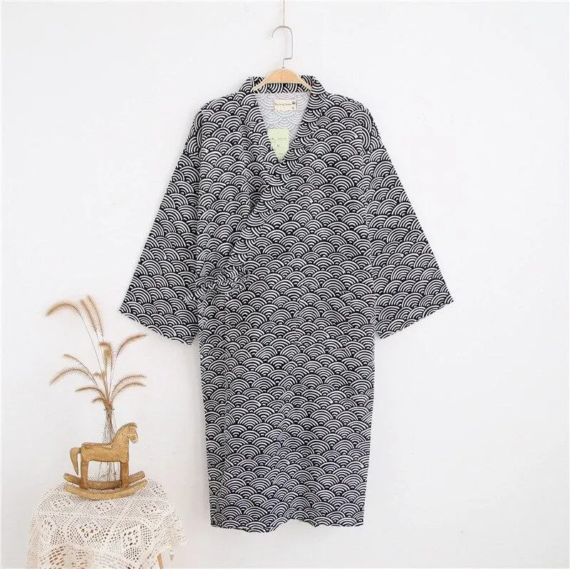 Japon style Cloud Gray pyjama homme confort