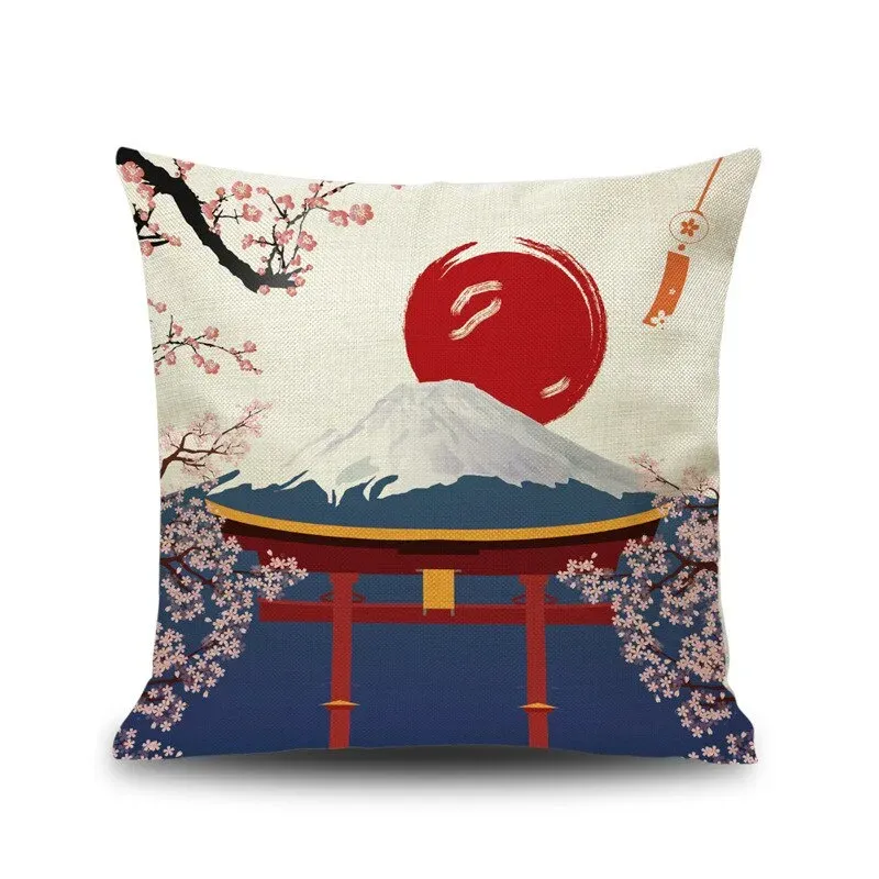 Japon Style housse de coussin japonais
