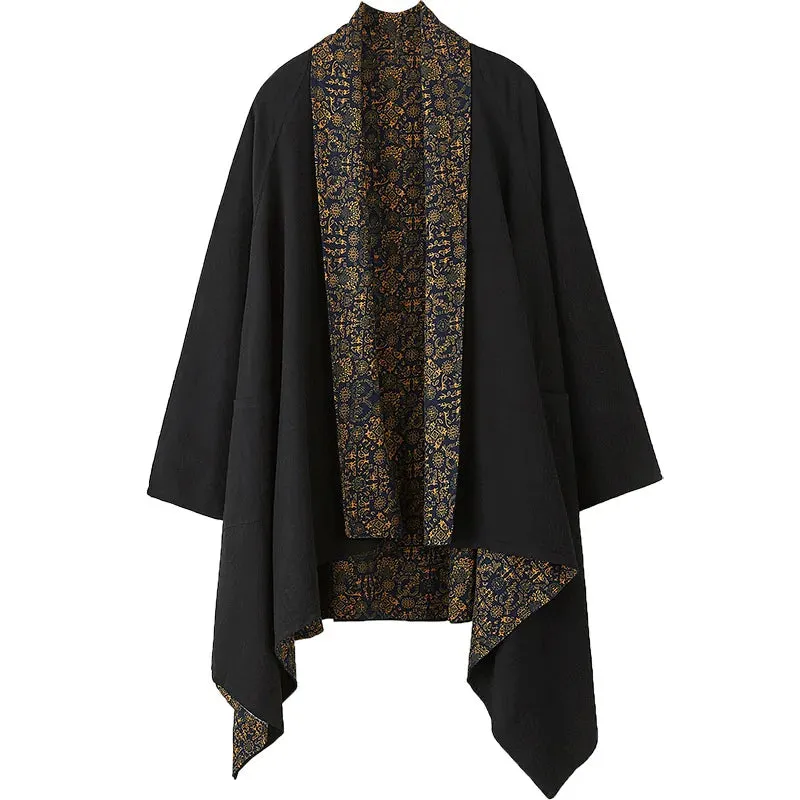 Esprit du Japon veste longue kimono homme ample