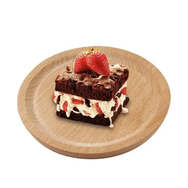 Japon style Plate Hachijo assiette en bois