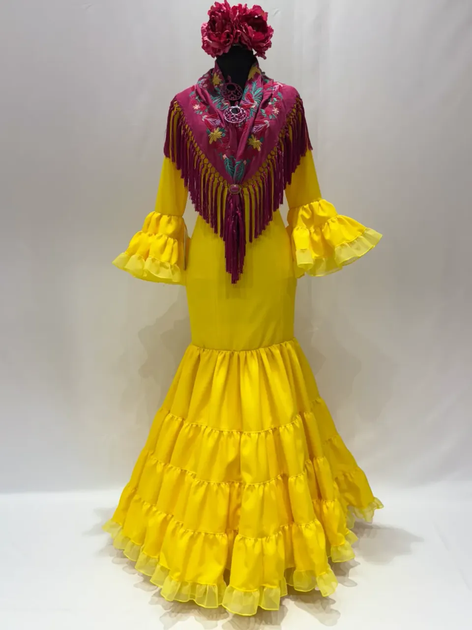 Viva La Feria Canastero robe gitane jaune canastero