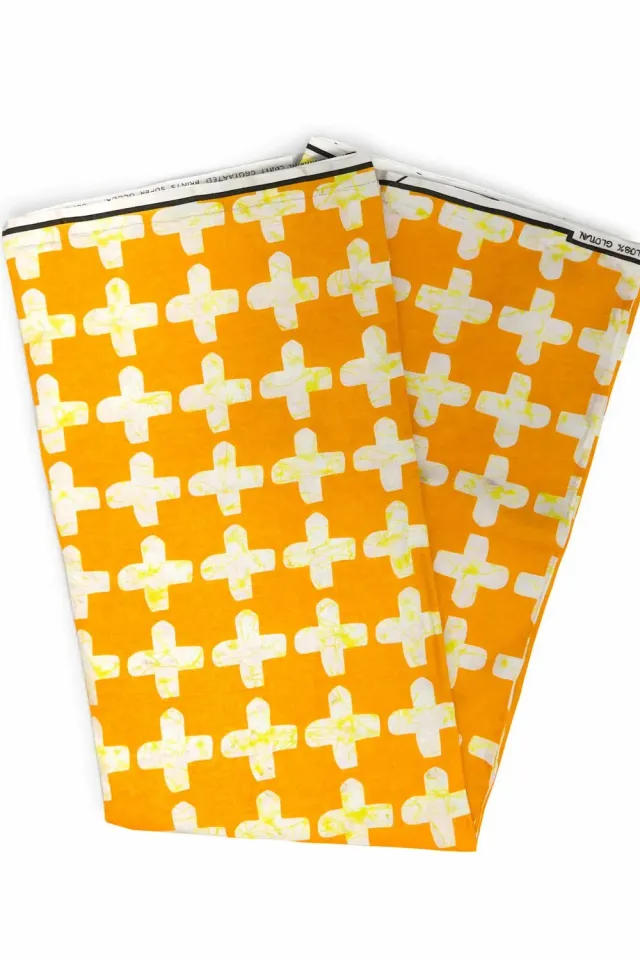 KAVAZI FB-28 Tissu coton 6 yards couture