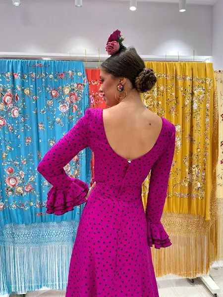 Viva La Feria Triana robe flamenca volants pois