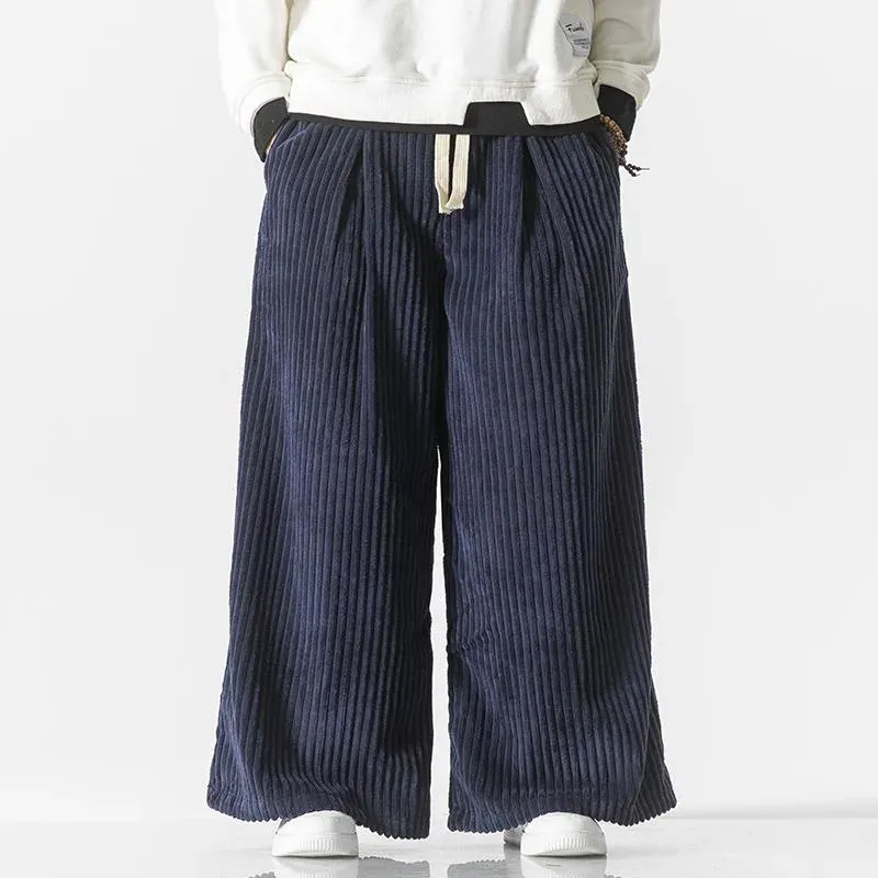 Japon style Kenjiro pantalon velours cotele chic
