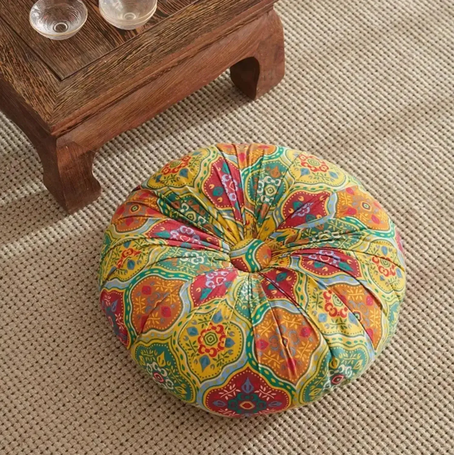 Japon style Wutapon coussin japonais motif floral