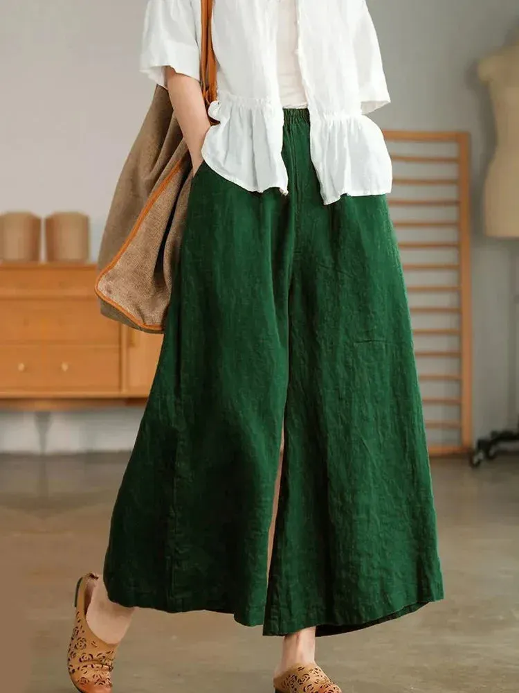 Japon style pantalon japonais ample femme