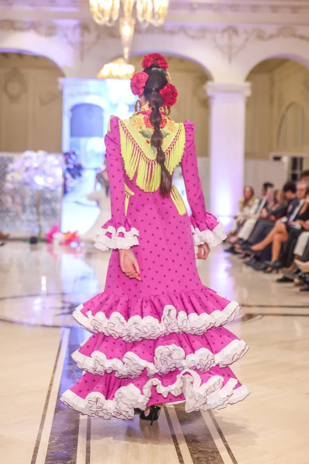 Viva La Feria Triniá robe flamenco à pois