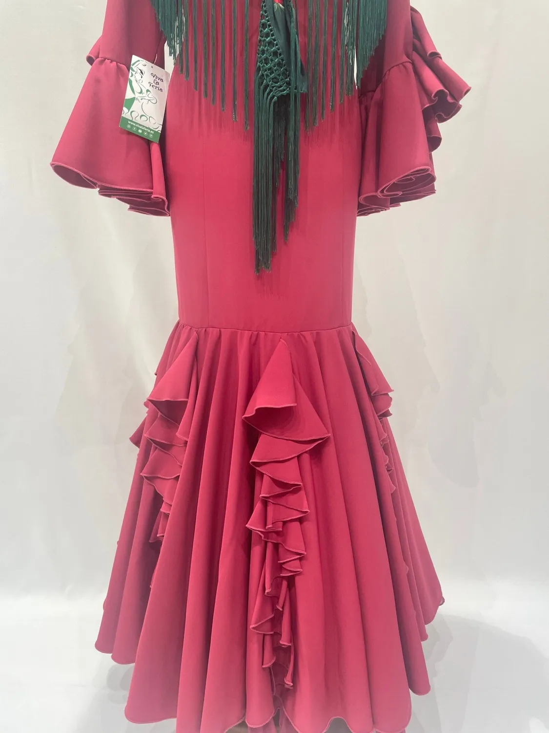 Viva La Feria Sendero robe flamenca tissu bielastique